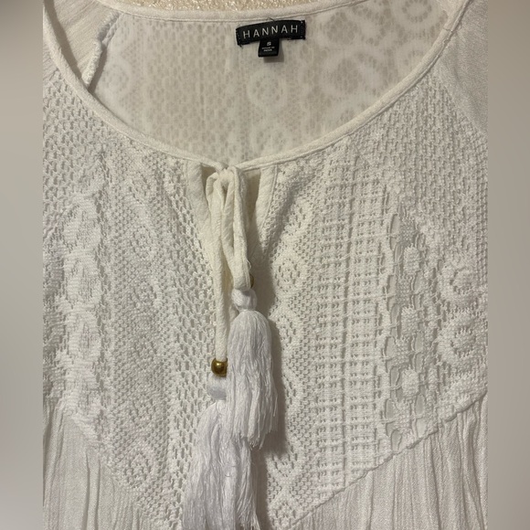 Hannah White Lace Top - Picture 3 of 4